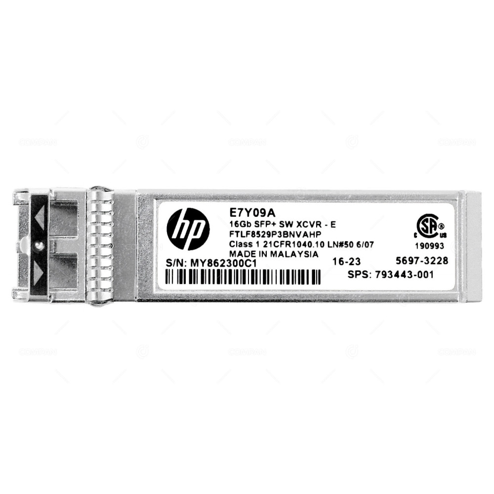 793443-001 HP 16GB SFP+ S-WAVE XCVR-E OPTICAL TRANSCEIVER
